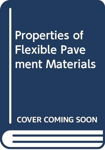 Beispielbild fr Properties of Flexible Pavement Materials. ASTM Technical Publication 807 zum Verkauf von Zubal-Books, Since 1961