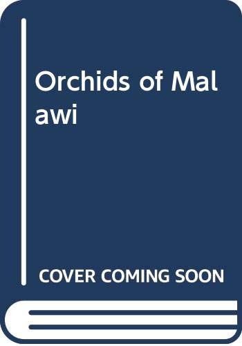 9789995175917: Orchids of Malawi