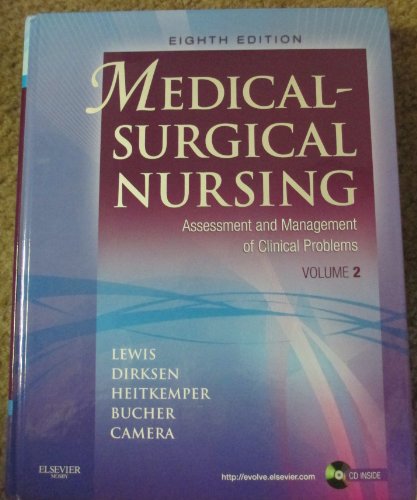 Stock image for Medical-Surgical Nursing: Assessment and Management of Clinical Probolems (Volume Two ONLY) for sale by BookHolders