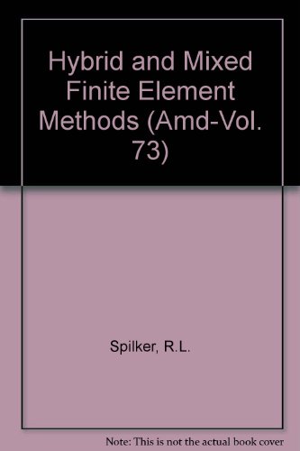 Stock image for Hybrid and Mixed Finite Element Methods, Presented at the Winter Annual Meeting of the American Society of Mechanical Engineers, Miami Beach, Florida, November 17-22, 1985 (Applied Mechanics Division, Vol. 73) for sale by Zubal-Books, Since 1961