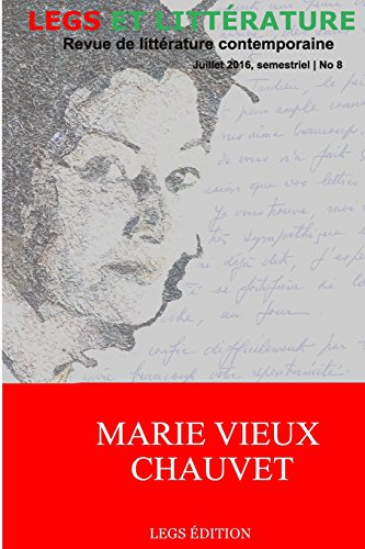 Stock image for Marie Vieux-Chauvet (Revue Legs Et Littrature) (French Edition) for sale by Lucky's Textbooks
