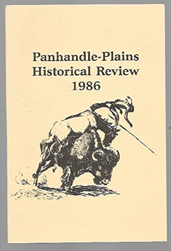 Beispielbild fr Panhandle-Plains Historical Review, 1986 zum Verkauf von HPB-Red