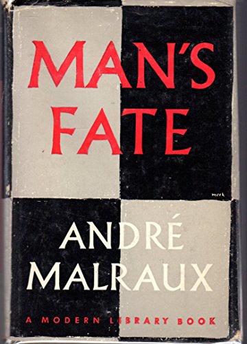 Imagen de archivo de Man's Fate (La Condition Humaine) a la venta por Books Unplugged