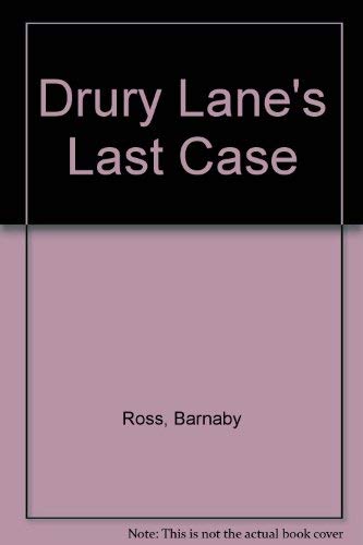 9789997530639: Drury Lane's Last Case