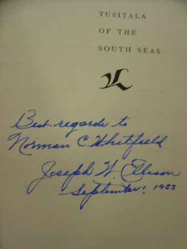 Imagen de archivo de Tusitala of the South Seas a la venta por Better World Books: West