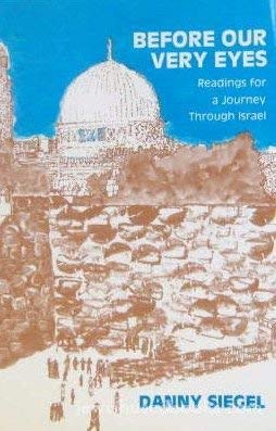 Stock image for Before Our Very Eyes: Readings for a Journey Through Israel for sale by Wonder Book