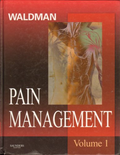 Stock image for Pain Management Volume 1 for sale by Better World Books Ltd