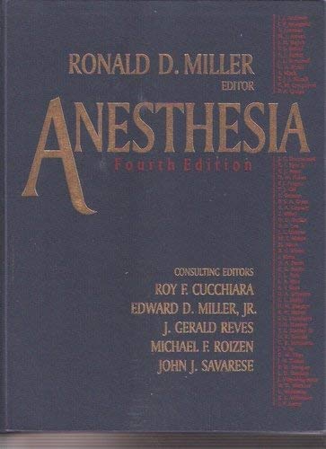 Imagen de archivo de Anesthesia (2 Volume Set) a la venta por dsmbooks