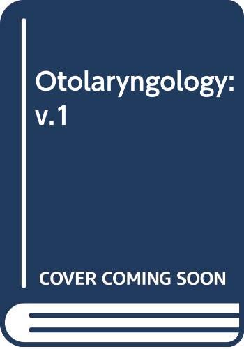 Otolaryngology: Vol 1 (9789997639479) by Charles W. Cummings; J. Regan Thomas; Lee A. Harker; Paul W. Flint; David E. Schuller; Mark A. Richardson; K. Thomas Robbins