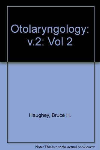 Otolaryngology: Vol 2 (9789997639486) by Charles W. Cummings; J. Regan Thomas; Lee A. Harker