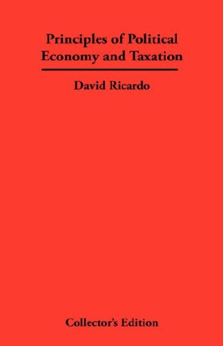 Principles of Political Economy and Taxation (9789997995056) by Ricardo, David