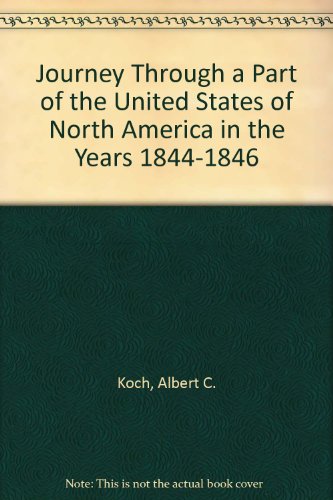9789998113091: Journey Through a Part of the United States of North America in the Years 1844-1846