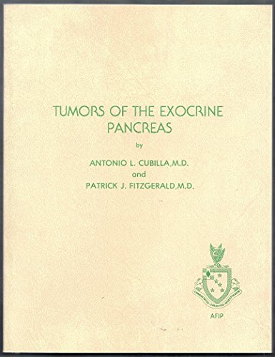 Beispielbild fr Tumors of the Exocrine Pancreas (Atlas of Tumor Pathology, Second Series, Fascicle 19) zum Verkauf von HPB-Red