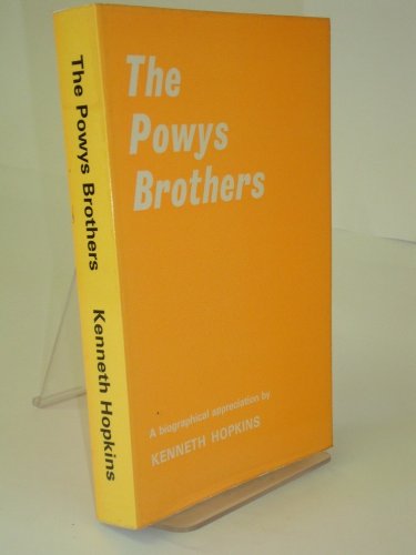 Stock image for The Powys Brothers for sale by HPB-Diamond