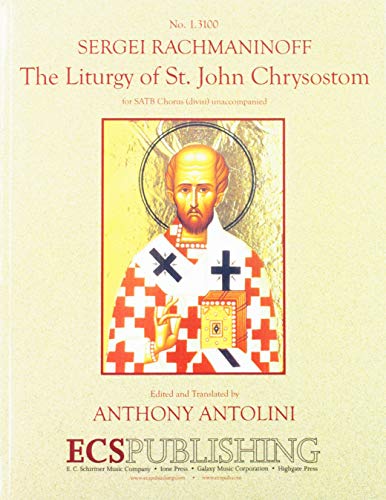 Imagen de archivo de Liturgy of St. John Chrysostom a la venta por Wonder Book