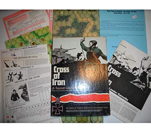 Stock image for Cross of Iron - a Squad Leader Gamette - the Game of Tactical Warfare on the Russian Front for sale by Mahler Books