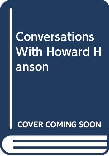 Conversations With Howard Hanson (9789999692946) by Howard Hanson