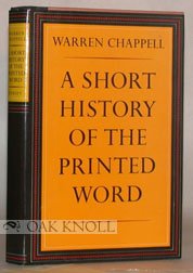 9789999701297: A Short History of the Printed Word