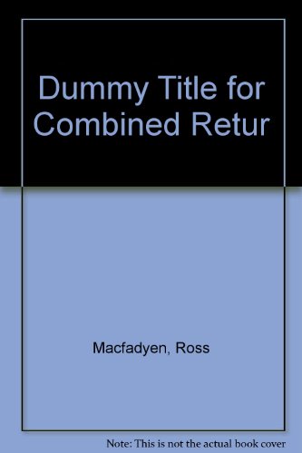 Beispielbild für Dummy Title for Combined Retur zum Verkauf von Discover Books