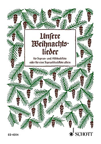 Stock image for Unsere Weihnachtslieder. Blockflte for sale by medimops