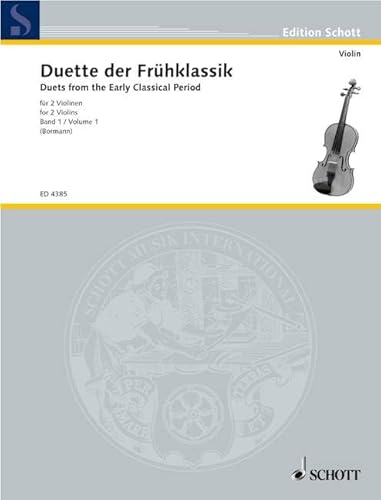 9790001051590: Violin-Duette der Frhklassik: 2 violins. Partition d'excution.