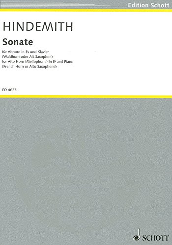 Hindemith sale saxophone sonata