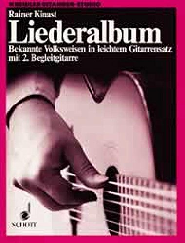 9790001076463: Song Album: Bekannte Volksweisen verschiedener Lnder. 1 or 2 guitars.