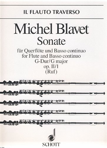 9790001094528: BLAVET - Sonata Op.2 n 1 en Sol Mayor para Flauta y Piano (Ruf)