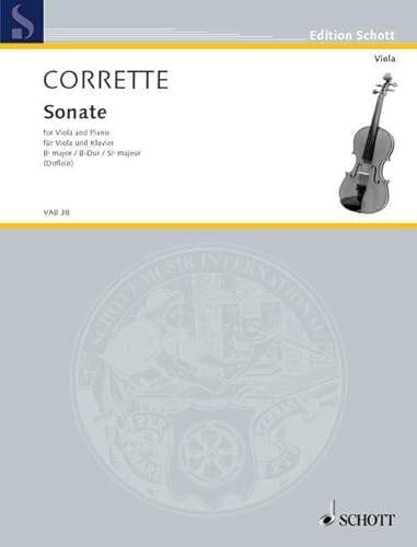 9790001102339: Sonata in Bb Major: viola and piano.