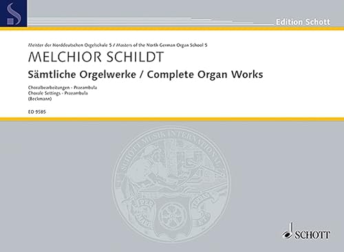 9790001134316: Complete Organ Works: 2 Versus Cycles - Embellished Chorale Setting - 2 Praeambula. Vol. 5. organ.