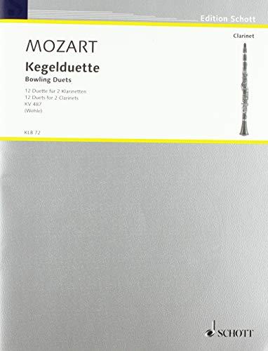 Beispielbild fr Kegelduette Kv 487 2 Clarinets zum Verkauf von Blackwell's