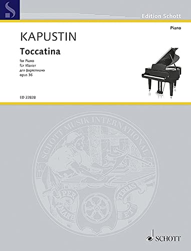 Imagen de stock para Toccatina: op. 36. piano.