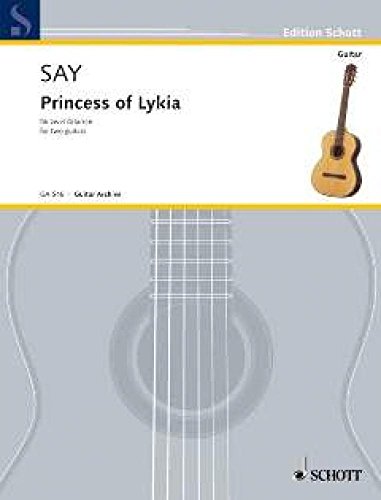 9790001170727: La Princesse de Lycie: pour deux guitares. op. 26. 2 guitars.
