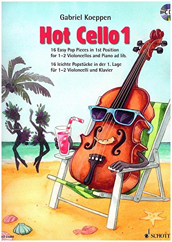 Beispielbild fr Hot Cello 1: 16 Easy Pop Pieces in 1st Position. Violoncello (2. Violoncello ad libitum). Ausgabe mit CD. (Celloschule) zum Verkauf von medimops