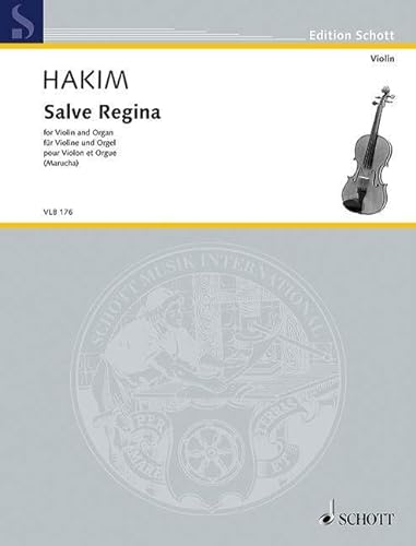 9790001192248: Salve Regina: violin and organ.