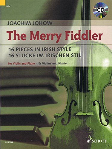9790001195898: THE MERRY FIDDLER VIOLON +CD (English and German Edition)