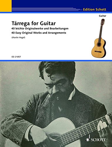 9790001197977: Tarrega for guitar guitare