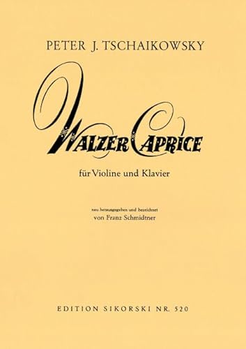 9790003005522: Walzer-Caprice: fr Violine und Klavier. op. 34.