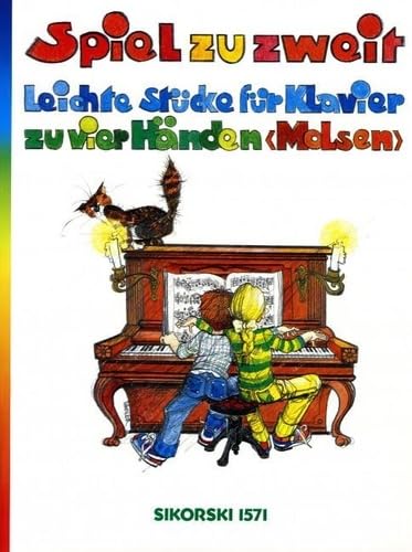 9790003014494: Spiel zu zweit: Leichte Stcke fr Klavier zu 4 Hnden. Originalkompositionen von Weber, Bruckner und Molsen und Bearbeitungen (Werke von Haydn bis Kabalewski)