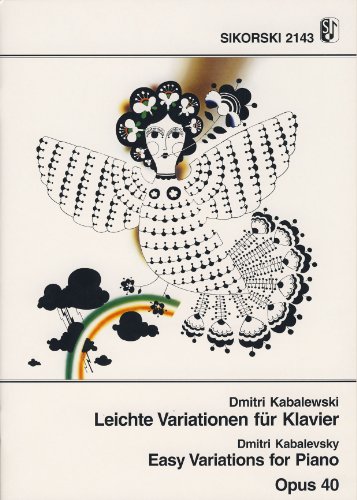 Stock image for Leichte Variationen Op 40. Klavier for sale by Versandantiquariat Felix Mcke