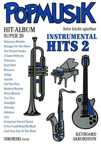 9790003028576: Popmusik Hit-Album Super 20: Instrumental-Hits 2: Fr Keyboard oder Akkordeon