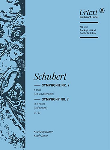 Sinfonie Nr.7 h-Moll D 759 (Die Unvollendete), Partitur - Franz Schubert