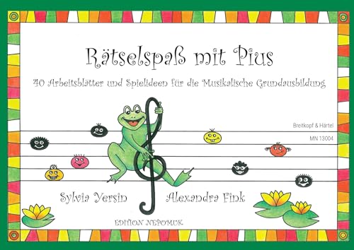 Beispielbild fr Rtselspa mit Pius: 40 Arbeitsbltter und Spielideen fr die musikalische Grundausbildung (MN 13004) zum Verkauf von medimops