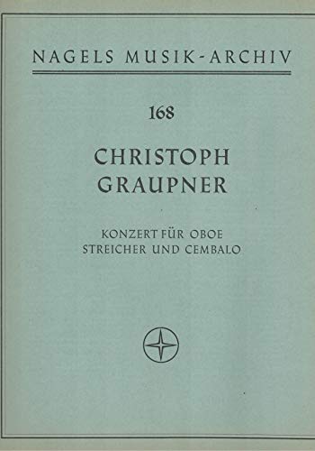 Stock image for Konzert fr Oboe, Streicher und Basso continuo for sale by CONTINUO Noten-Buch-Versand