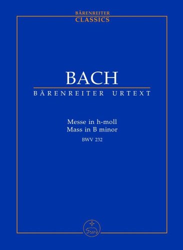 Imagen de archivo de Messe h-Moll BWV 232. Mass in B minor BWV 232 a la venta por medimops