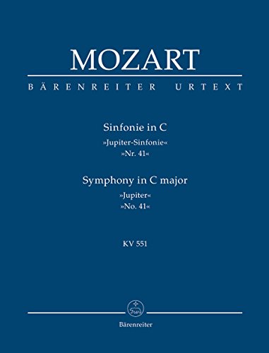 Stock image for Symphony in C Major: 'Jupiter': 'No. 41': KV 551 for sale by Anybook.com