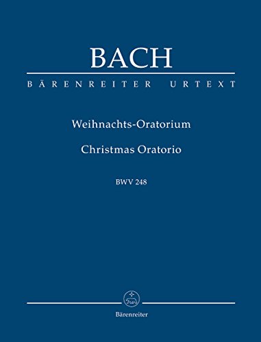 Imagen de archivo de Weinachts-Oratorium (Christmas Oratorio) BWV 248. Study Score (Urtext of the New Bach Edition) a la venta por medimops