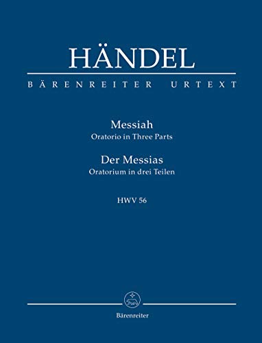 Beispielbild fr BARENREITER H�NDEL G. F. - MESSIAH ( DER MESSIAS) HWV 56 - CONDUCTEUR DE POCHE Classical sheets Pocket score zum Verkauf von Wonder Book