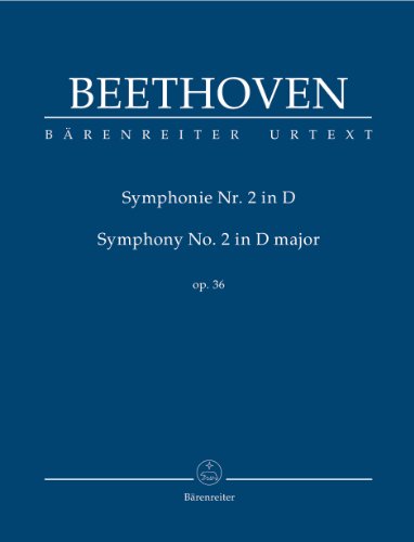 Imagen de archivo de Symphonie Nr. 2 D-Dur op. 36. Symphony No. 2 in D major op. 36 a la venta por medimops