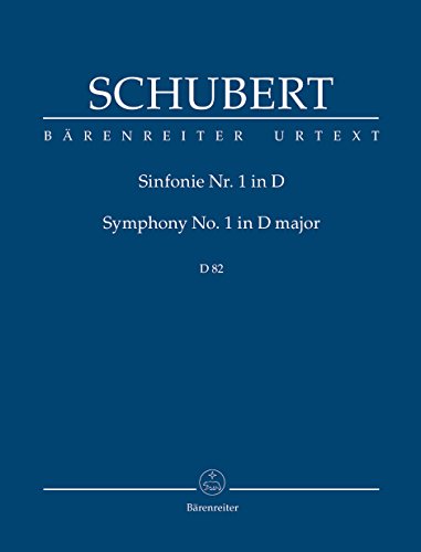 Beispielbild fr Sinfonie Nr. 1 D-Dur D 82 (1813) zum Verkauf von medimops